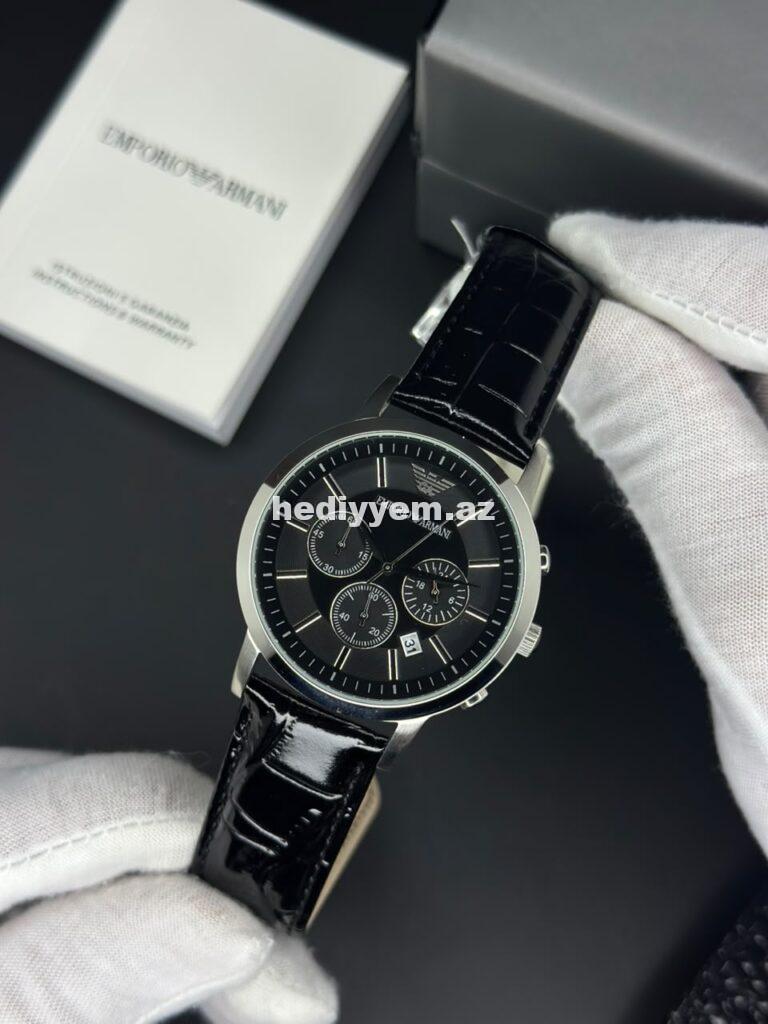 EMPORİO ARMANİ Saat AAA klass DERİ kemer