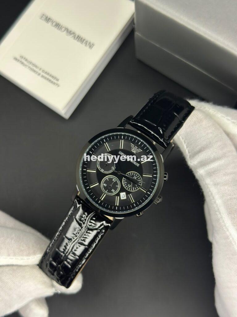 EMPORİO ARMANİ Saat AAA klass DERİ kemer