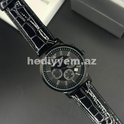 EMPORİO ARMANİ Saat AAA klass DERİ kemer