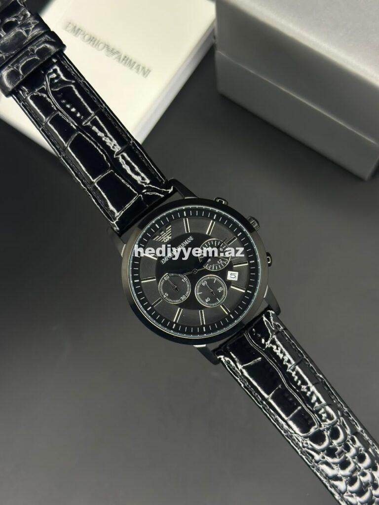 EMPORİO ARMANİ Saat AAA klass DERİ kemer