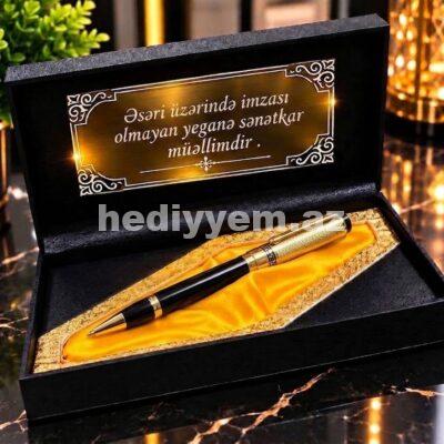 Qelem (qab paket+isteye göre lazer yazi) - No.358219