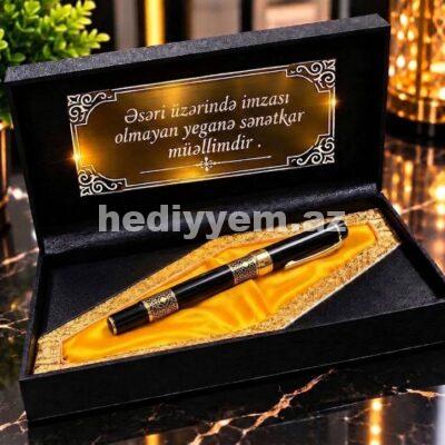 Qelem (qab paket+isteye göre lazer yazi) - No.358220