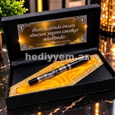 Qelem (qab paket+isteye göre lazer yazi) - No.358222