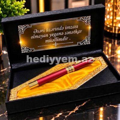 Qelem (qab paket+isteye göre lazer yazi) - No.358223